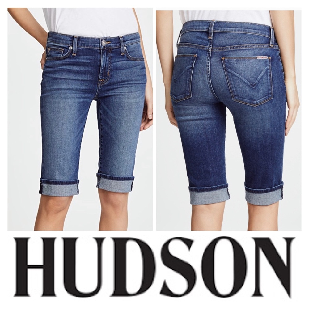 Hudson Amelia Cuffed Knee Shorts